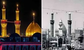 حرم امام حسین (ع) در گذشته چگونه بود؟/ تصاویر