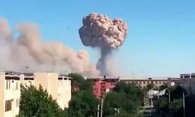 انفجار کنترل شده مهمات در برخی مناطق دزفول

