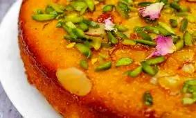 طرز تهیه کیک زعفرانی بدون فر با طعمی جذاب