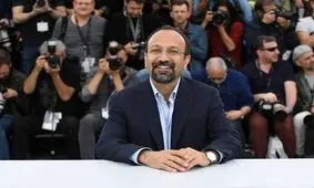 اصغر فرهادی و دخترش سارینا کنار امیر جدیدی در جشنواره فیلم کن + عکس