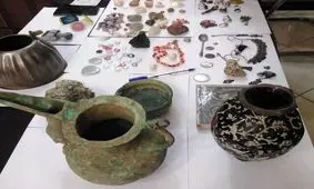 دستگیری یک قاچاقچی عتیقه‌ جات در البرز