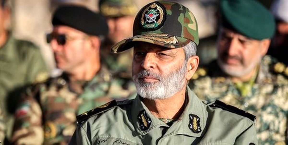 حضور فرمانده کل ارتش در نقطه صفر مرزی ایران و افغانستان