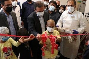 افتتاح بخش‌ های درمانی بیمارستان شفا اهواز به دست کودکان مبتلا به سرطان