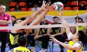 پیروزی تیم ملی والیبال نشسته ایران برابر روسیه در دومین دیدار تدارکاتی