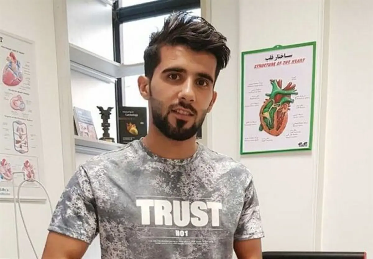 ستاره عراقی در تمرین پرسپولیس+عکس