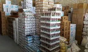 یک انبار احتکار کالا در بروجرد کشف شد