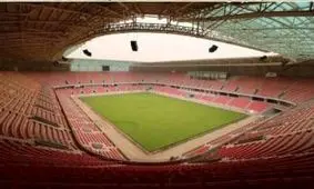 تصویری از استادیوم مدرن کربلا