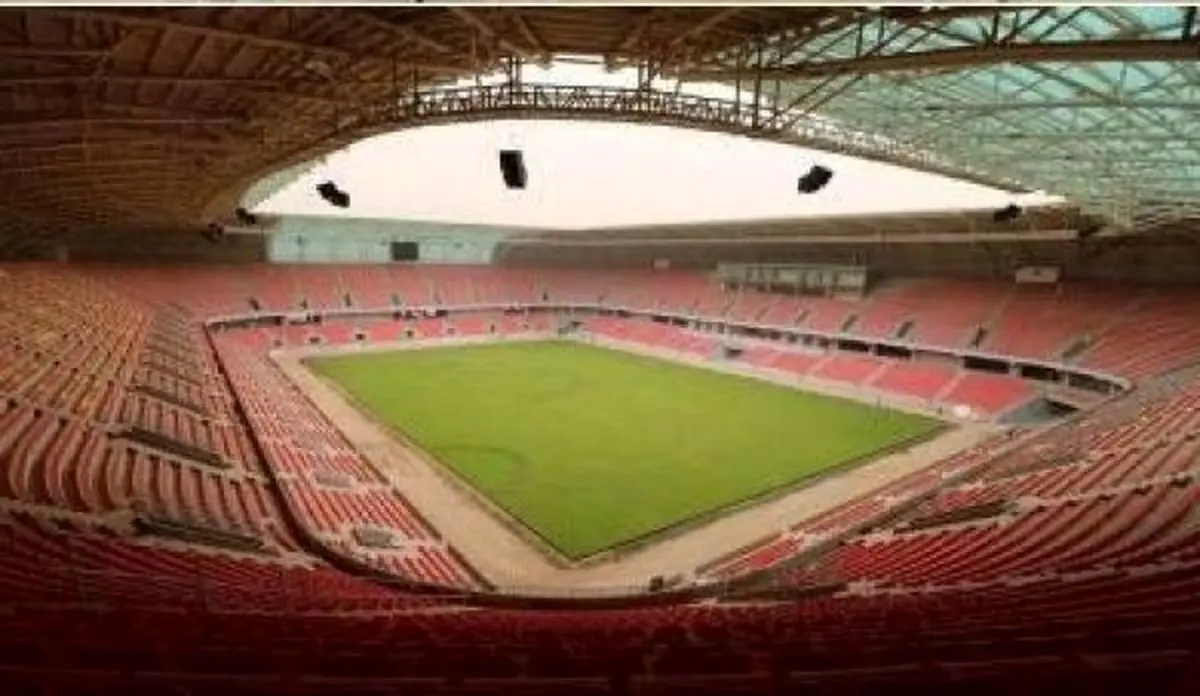 تصویری از استادیوم مدرن کربلا