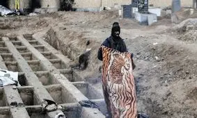 گورخوابی و اعتیاد در زمین‌ های خالی شهرک شهید رجایی مشهد