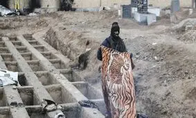 گورخوابی و اعتیاد در زمین‌ های خالی شهرک شهید رجایی مشهد