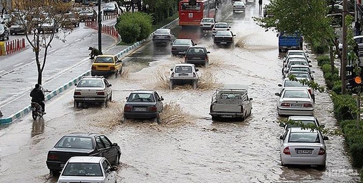 بارش شدید باران در کهگیلویه و بویراحمد به برخی مناطق خسارت زد