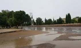 بارش باران برخی پل‌ ها و جاده‌ های شهرستان بردسیر کرمان را تخریب کرد