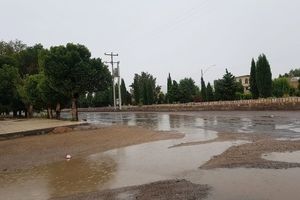 بارش باران برخی پل‌ ها و جاده‌ های شهرستان بردسیر کرمان را تخریب کرد