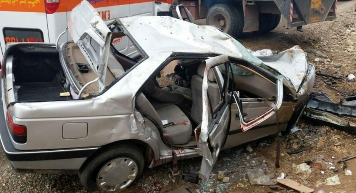 حادثه رانندگی در رامشه اصفهان ۵ مصدوم و یک کشته داشت