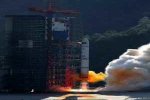 پرتاب چهار ماهواره به فضا توسط چین