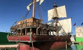 ظاهر جالب داریوش فرهنگ در «سلمان فارسی» / عکس