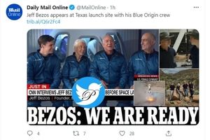 پایگاه فضایی تگزاس و آمادگی 4 عضو Blue Origin برای رفتن به لبه فضا 