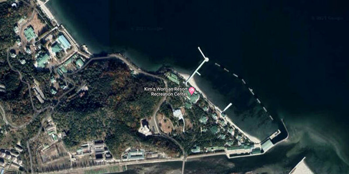 تصاویر ماهواره ای از تحرکات در کشتی تفریحی رهبر کره شمالی