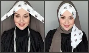 روش های جلوگیری از سر خوردن روسری