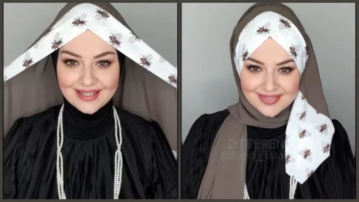 روش های جلوگیری از سر خوردن روسری