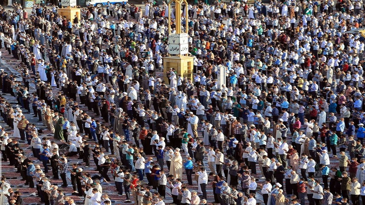 برگزاری نماز عید سعید قربان در مشهد مقدس/ ویدئو