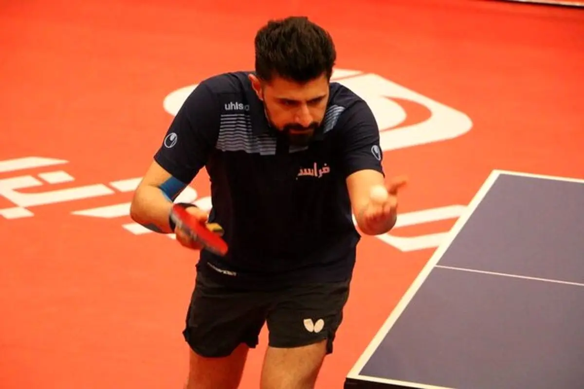 تمرین مشترک نیما عالمیان با رقیب آمریکایی خود در توکیو