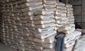 کشف و توقیف ۱۰ تن سیمان احتکار شده در اسدآباد