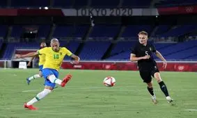 برزیل در المپیک آلمان را 4تایی کرد