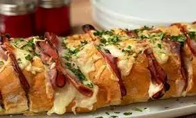 طرز تهیه نان پنیر و ژامبون