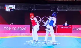 رقابت‌های تکواندوی المپیک/ ناهید کیانی مغلوب کیمیا علیزاده شد