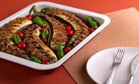 طرز تهیه دلمه فلفل و بادمجان به روش مریم امیرجلالی/ ویدئو