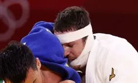 مصدومیت عجیب جودوکای اسپانیایی/ عکس