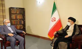 دیدار جمعی از اعضاء کابینه فعلی با ابراهیم رئیسی