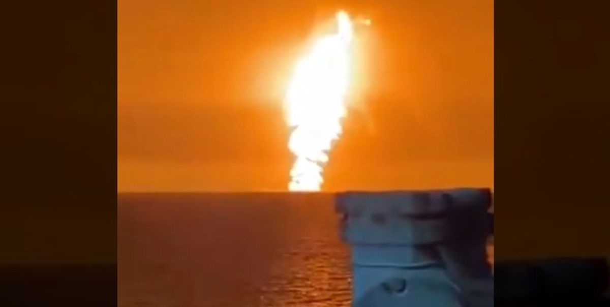 حادثه‌ای برای سکوهای گازی امید در دریای خزر رخ نداده است