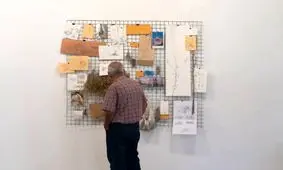 اولین گالری تخریب شده از انفجار بیروت سرپا شد