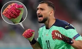 دستکش‌های عجیب دوناروما/ عکس