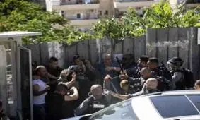 درگیری‌های جوانان فلسطینی و اشغالگران صهیونیستی در قدس اشغالی