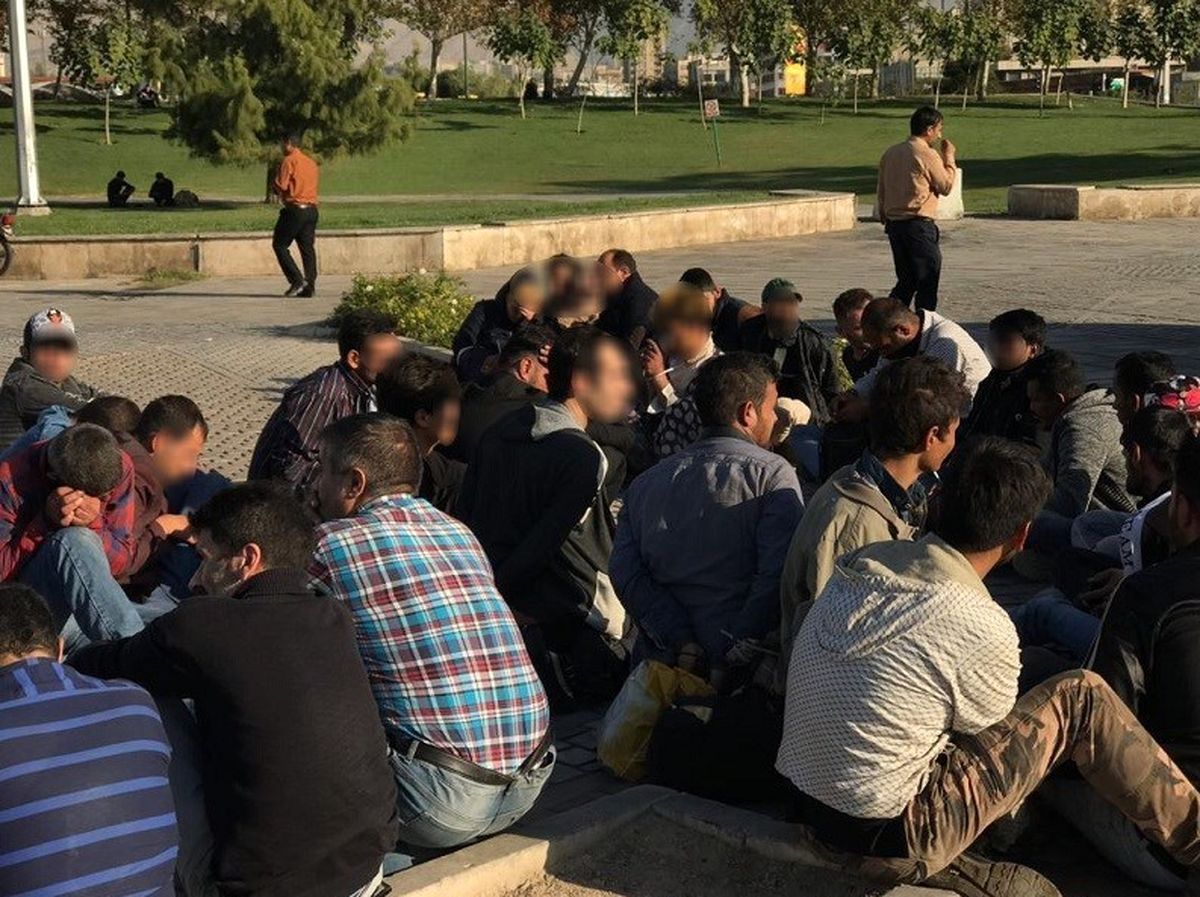 جمع آوری ۱۷ معتاد متجاهر در سطح بوستان ها و تفرجگاه های ایلام