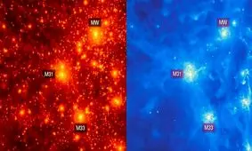 اکتشافات جدیدی در مورد تشکیل ستارگان در کهکشان‌ های اقماری