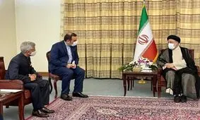 دیدار وزیر خارجه هند با رییسی