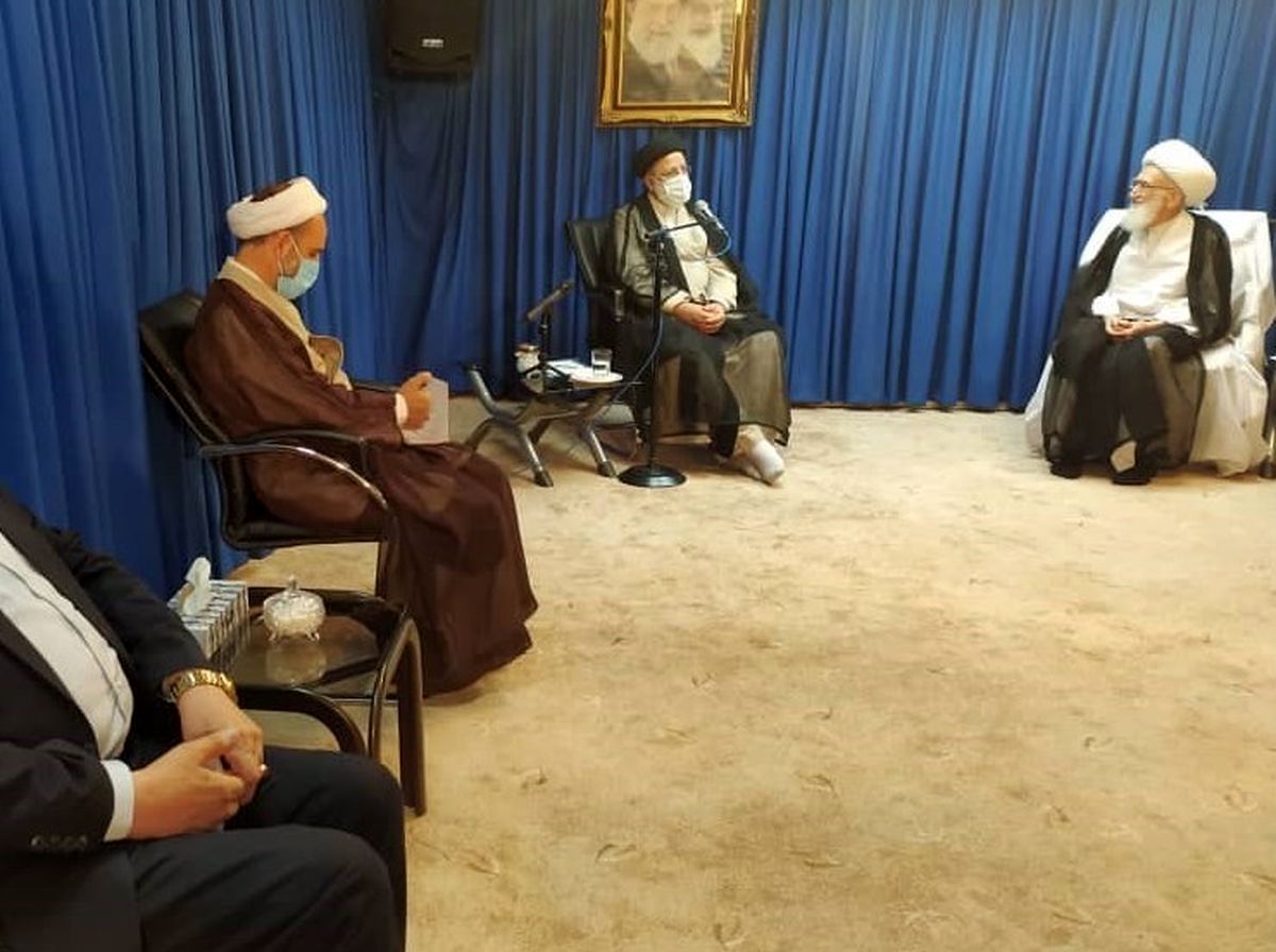 رئیسجمهور منتخب با آیتالله نوری همدانی دیدار کرد