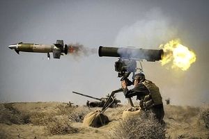 تصویری از موشک ضد زره نیروهای مسلح ایران/ «توفان»؛ مجهز به سیستم جنگ الکترونیک است