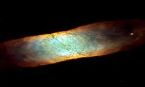 تصویری جالب از سحابی "شبکیه چشم"