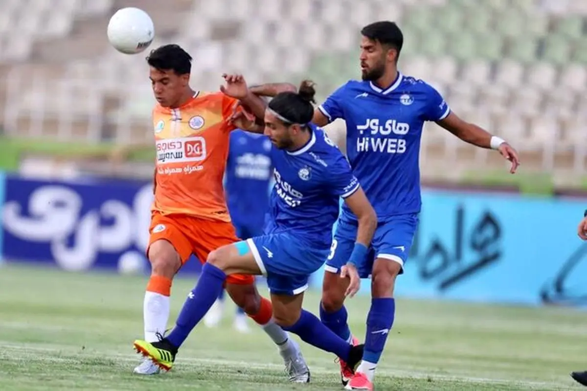 استقلال با شکست سایپا به استقبال پرسپولیس رفت/ تعویض طلایی فرهاد