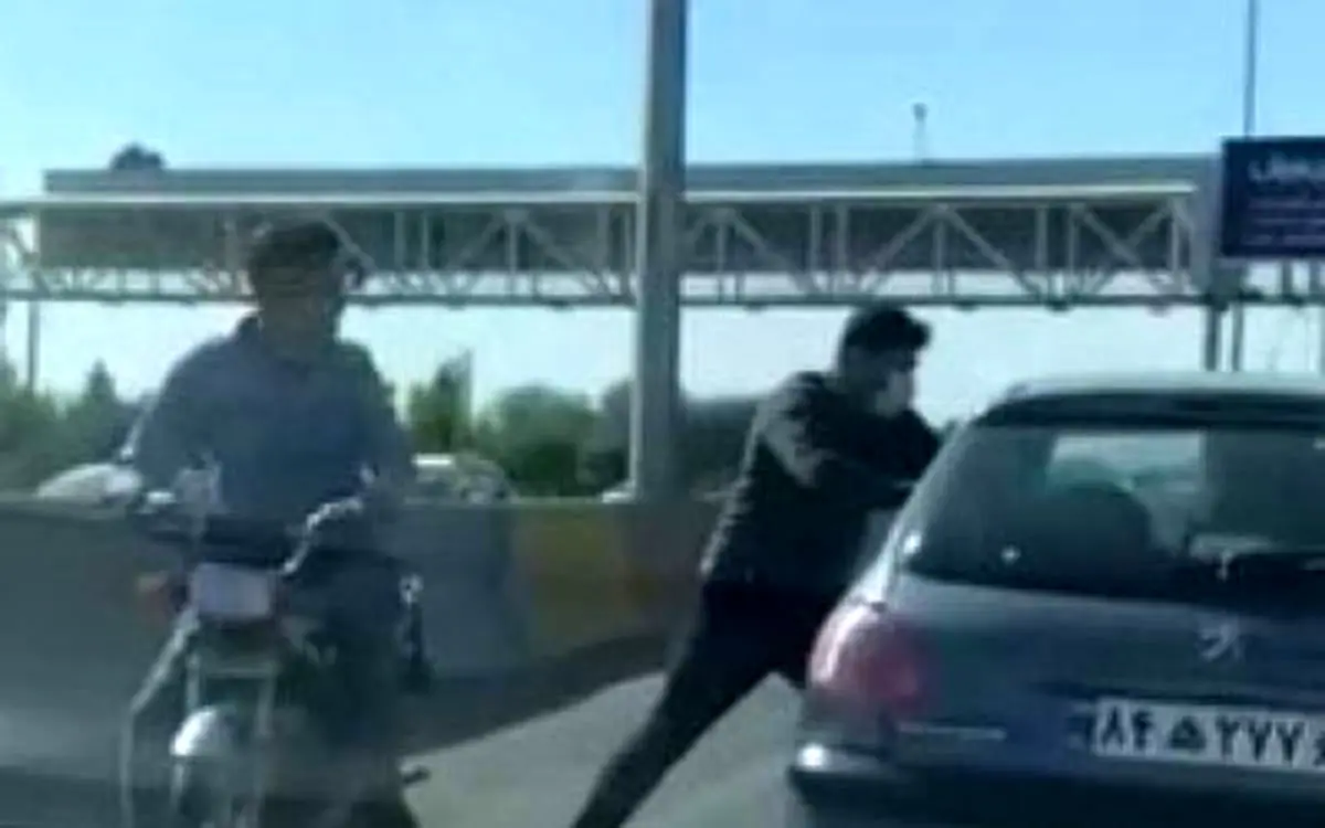 اولین گفت‌وگو با زورگیر جنجالی جاده کرج منتشر شد/ ویدئو
