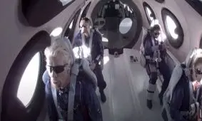 سفر میلیاردر بریتانیایی به 'لبه فضا' با موفقیت به پایان رسید