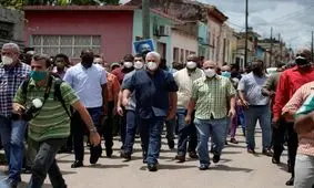 اعتراضات بی سابقه در خیابان‌های کوبا به شرایط بد اقتصادی و روند واکسیناسیون کرونا