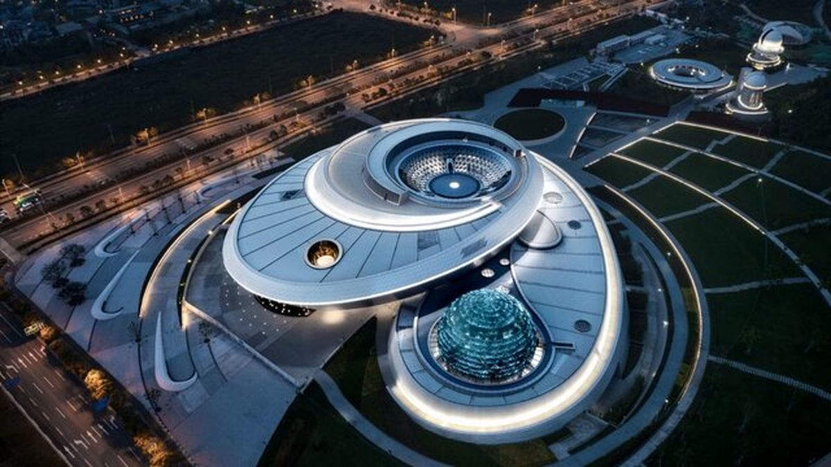 معماری فضایی در بزرگترین موزه ستارهشناسی جهان/ تصاویر