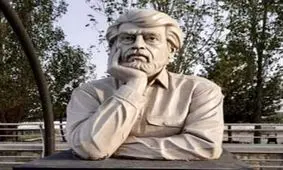 تندیس قیصر امین پور در چیتگر نصب شد