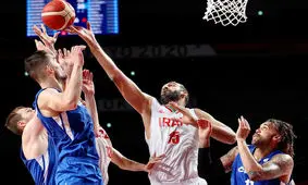 مصاف دیدنی بسکتبال ایران با آمریکا و والیبال با کانادا/ یورش شمشیربازان به مدال